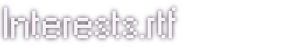 "Interests.rtf".